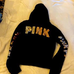 Pink zip up jacket